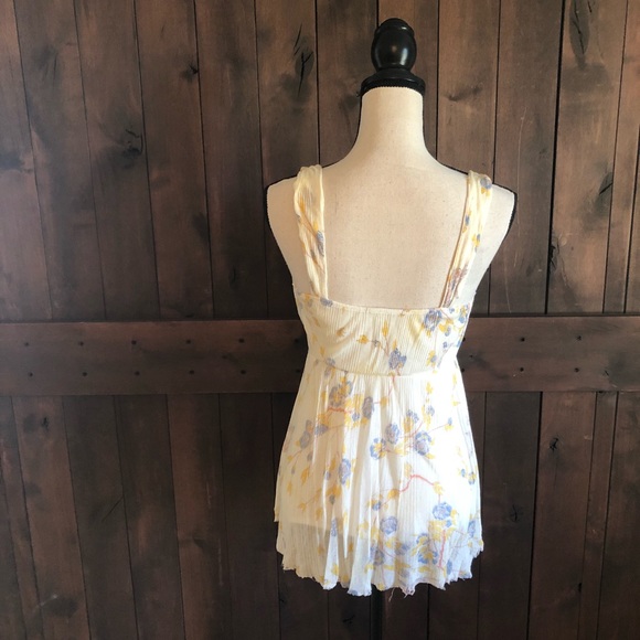 FREE PEOPLE Floral Babydoll Tank - Picture 4 of 5